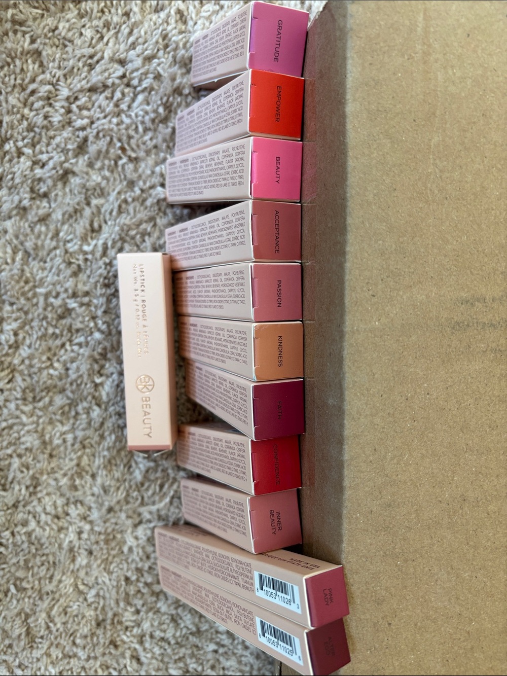 BK Beauty Matte Lipstick Set - Pink and Red Shades